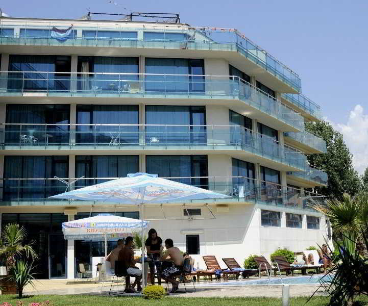 Riviera Blue Hotel Sunny Beach Exterior foto